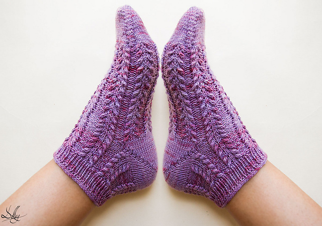 Chocolate Dust Socks