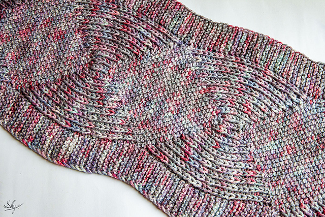 Twist Toffee Wrap Scarf