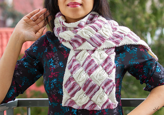 Selected Leaves Scarf