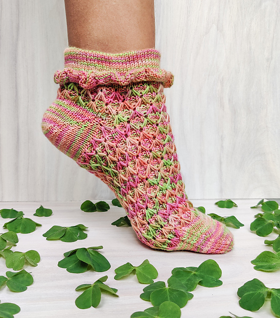 Top Down April 2022 Socks