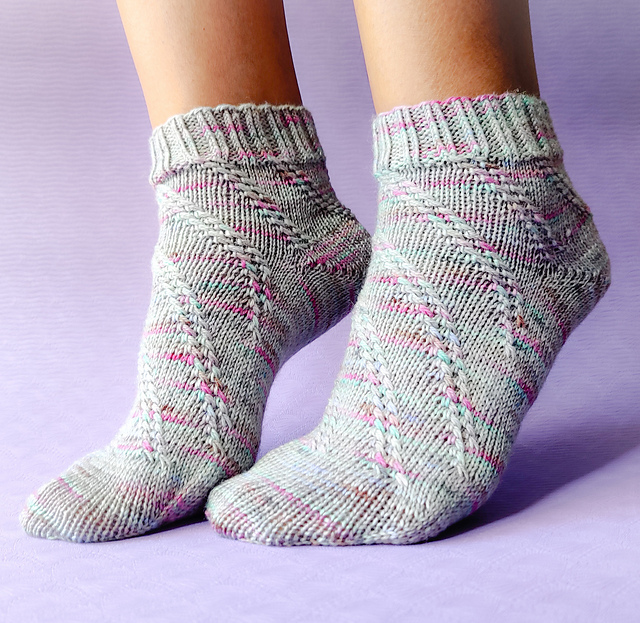 Top Down August 2022 Socks