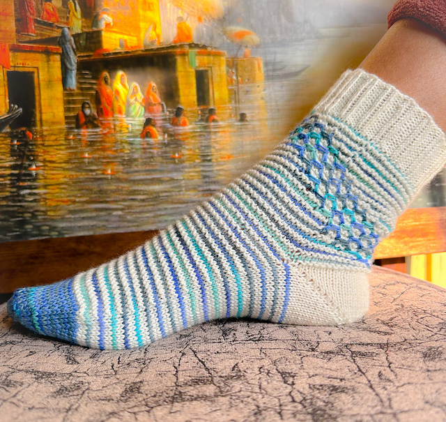Top Down January 2023 Socks