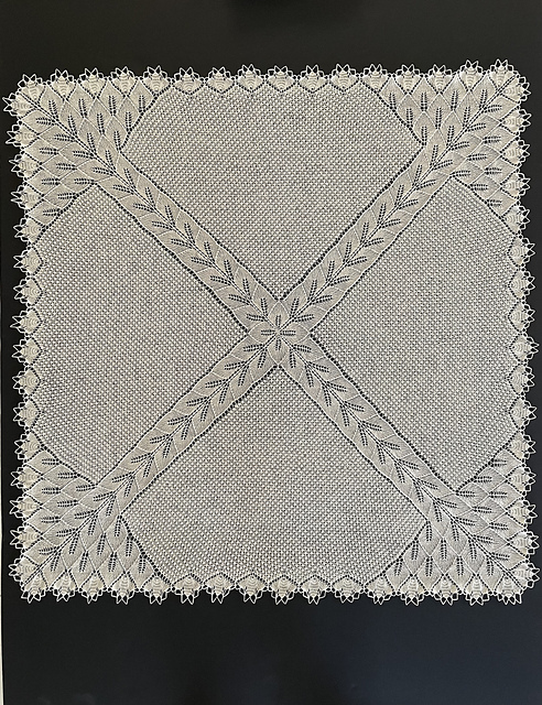 Christening Shawl "Barbara"