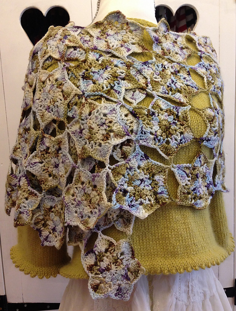 Lotus Flower Shawl