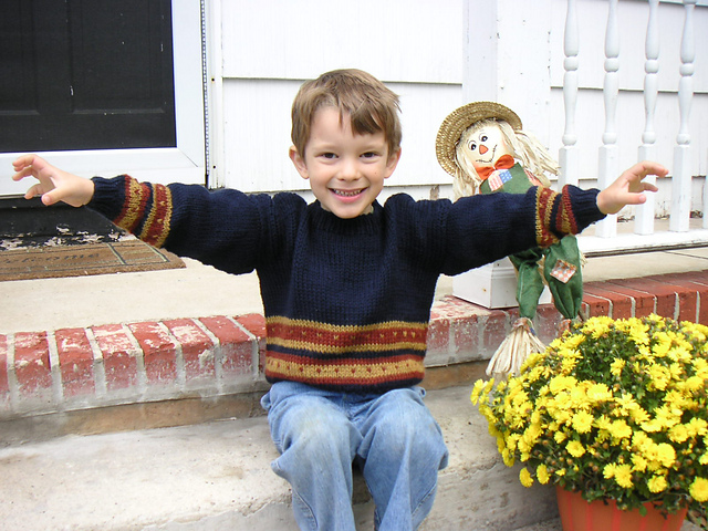 Boy's Fair Isle Sweater