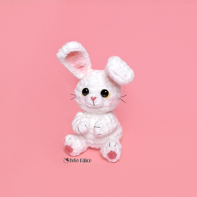 White Little Bunny