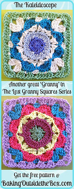 The Kaleidoscope Pattern — The Lost Granny Squares Series