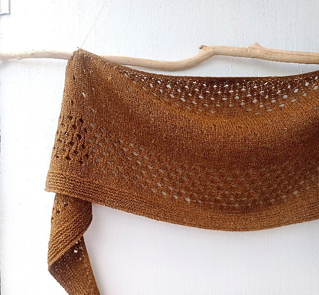 Shawl "COPPER"