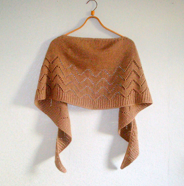 SHAWL "Caramel”