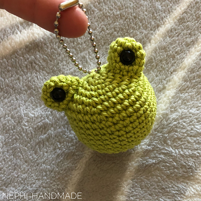 Schlüsselanhänger Frosch