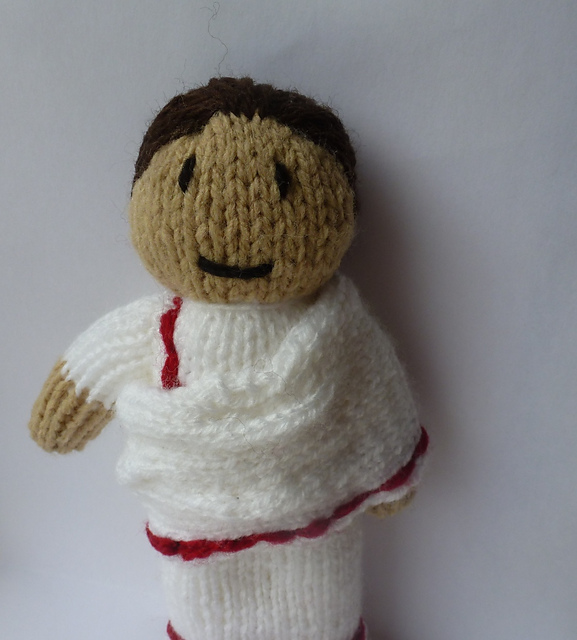 Ravelry: Roman Senator doll pattern by Nerd Knitting