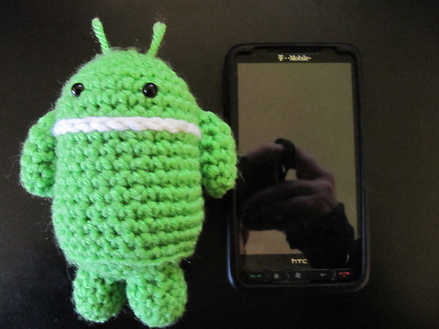 Amigurumi Android Toy