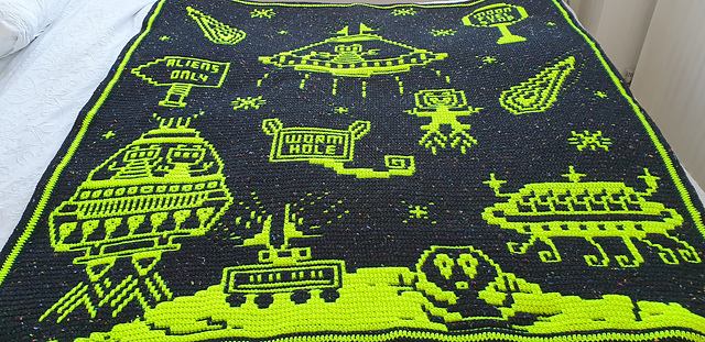 Alien Space Mosaic