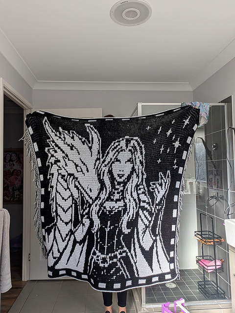 The Witch and the Wyvern overlay mosaic