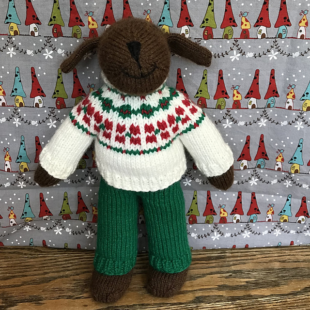 Sock Animal Christmas Sweater