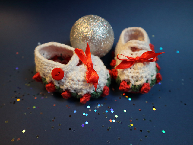 Ugly Christmas Sweater Mary Janes