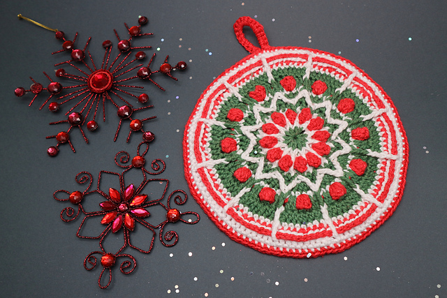Ugly Christmas Sweater Pot Holder