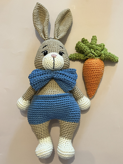 Ravelry: Bunny rabbit toy pattern by Milu’s Wonderland