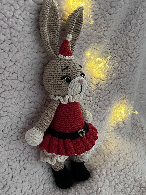 Santa Bunny Toy