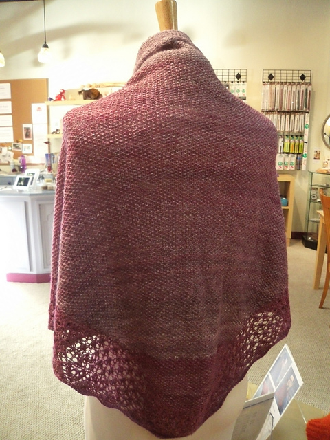 Bam Huey Handspun Twister Shawl