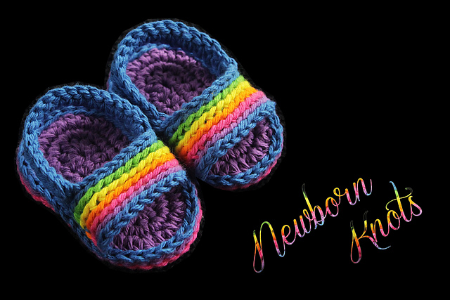 Pin Stripe Baby Flip Flops.#051