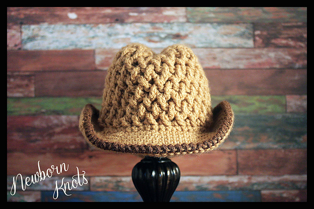 Weaving Baby Cowboy Hat. #53
