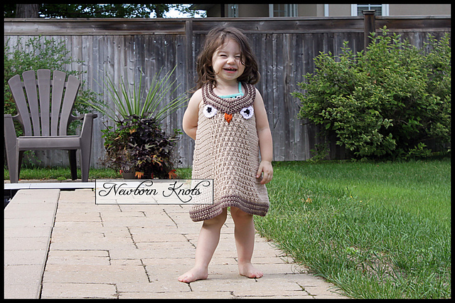 #78 Owl Tank Dress