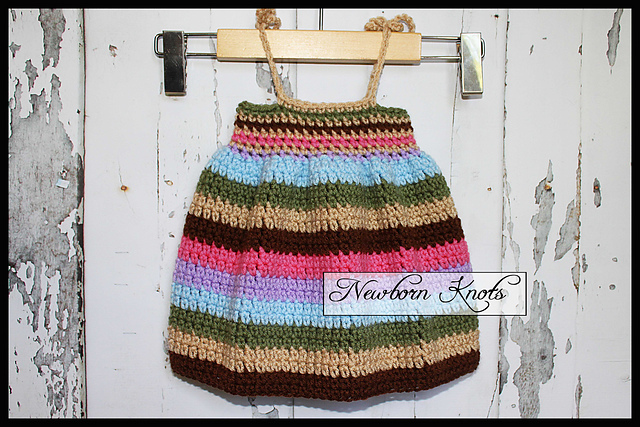 #89 Precious Pinafore Baby Dress