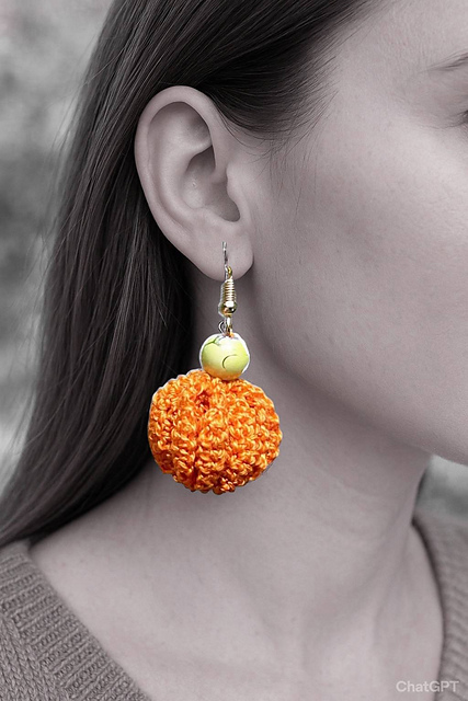 Halloween Pumpkin Earrings