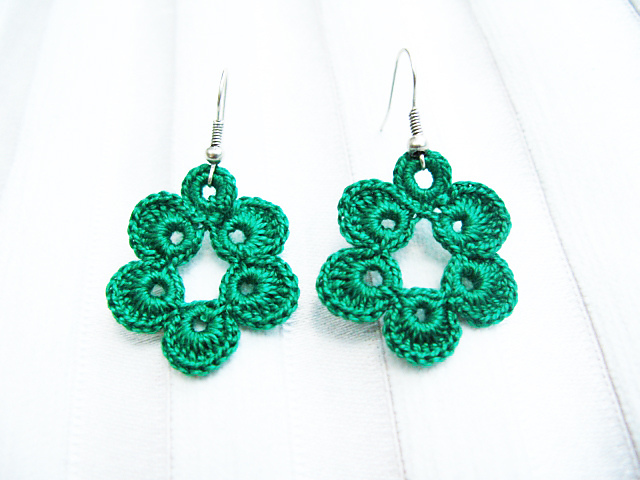 Circle Dangle Earrings