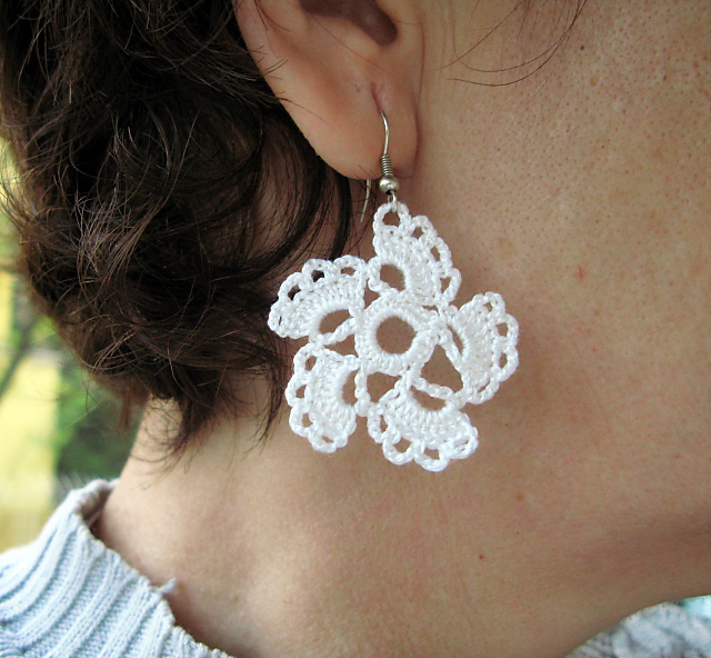 Lace Dangle Earrings #12