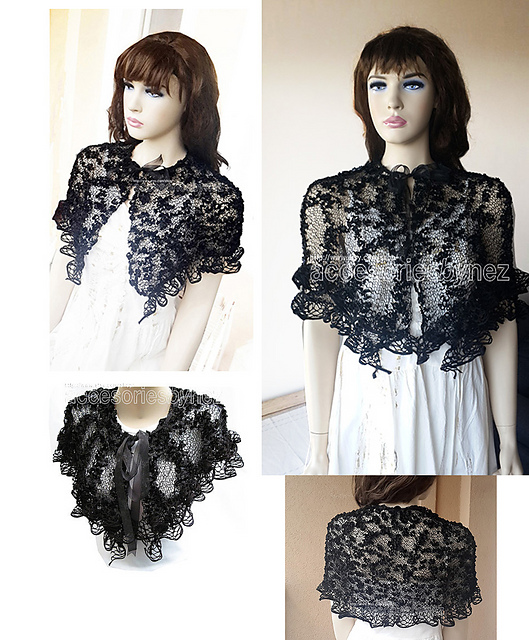 Ruffled Capelet