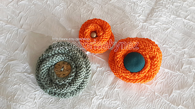 Flower Brooch, Hair pin,Applique