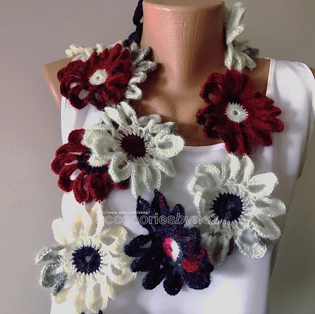 Flowers Scarf