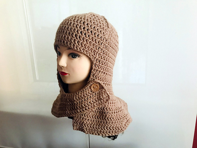 Crochet Hat Scarf