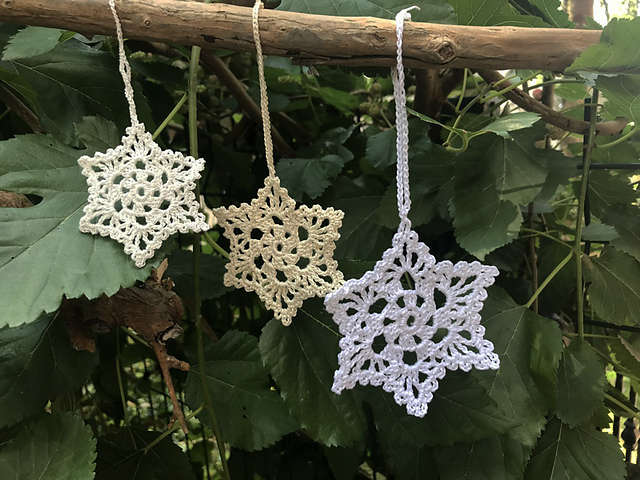 Snowflake Christmas Ornament