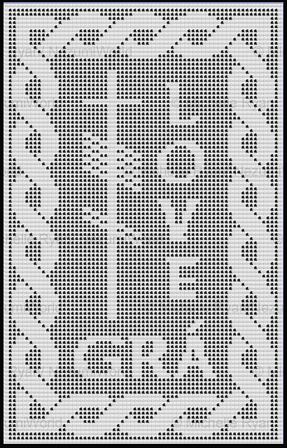 Ogham Large Love/ Grá Chart