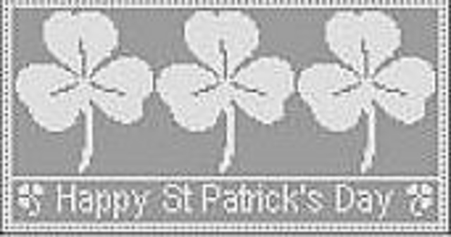 Large St Patrick's Day Chart
