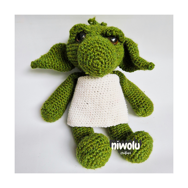 Crochet garden troll