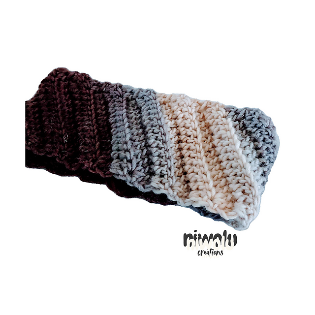 Niwolu swirly ear warmers