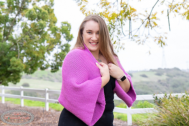 Tunisian Crochet Shrug