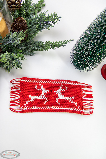 Reindeer Mug Rug