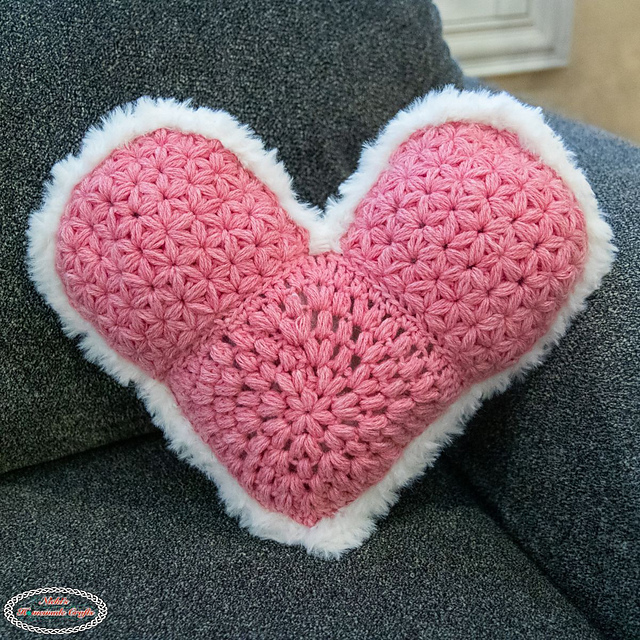 Reversible Heart Pillow
