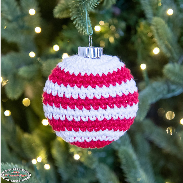 Striped Ornament