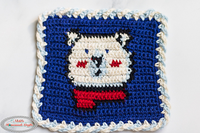 Polar Bear Washcloth