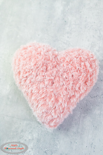 Faux Fur Heart