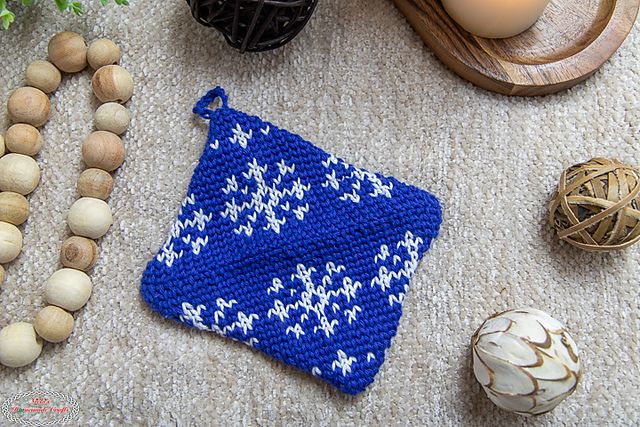Snowflake Potholder