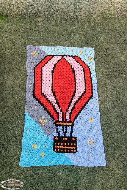 C2C Hot Air Balloon Blanket