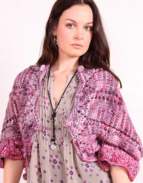 Lace Point Shrug