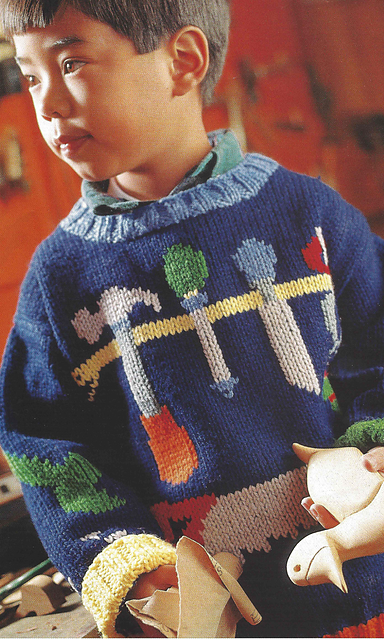 Boy's Tool Time Pullover